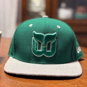 new era 59-50 snapback. hartford whalers.